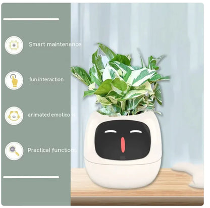 SmartGrow Planter – AI Expressions & Sensors