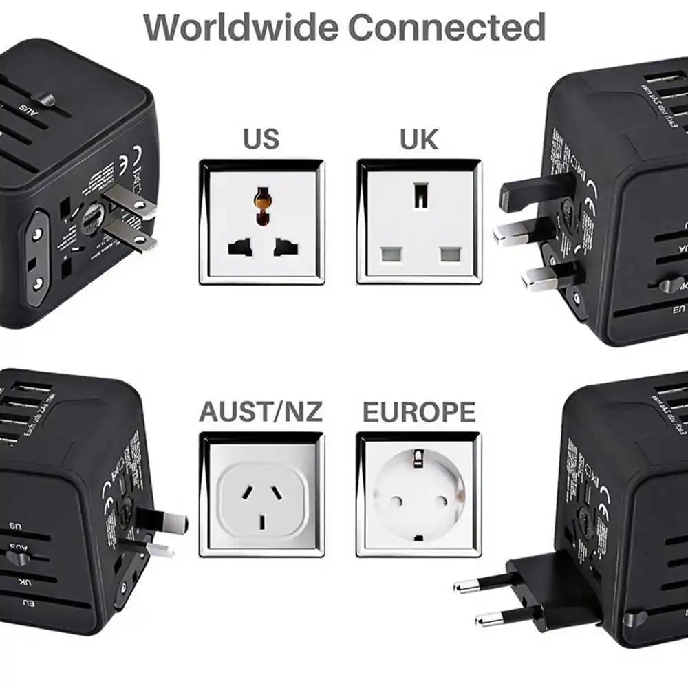 Adaptador de corriente para viajes global