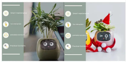 Maceta SmartGrow: expresiones y sensores de IA