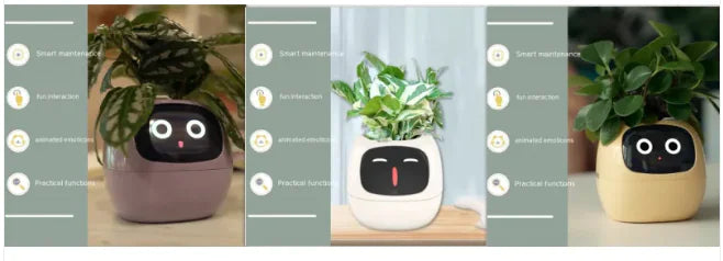 Maceta SmartGrow: expresiones y sensores de IA