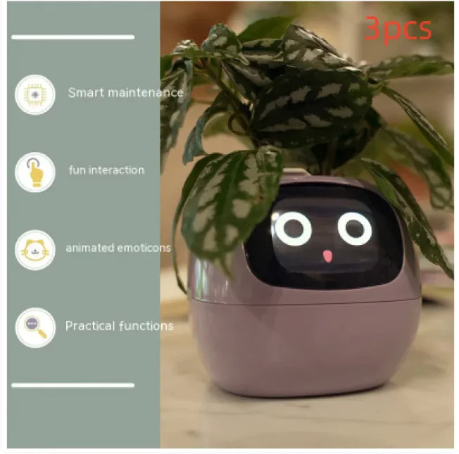 SmartGrow Planter – AI Expressions & Sensors