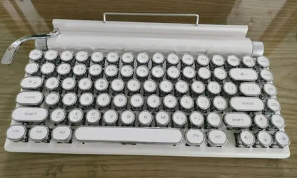 Dual-Mode Retro Mechanical Keyboard