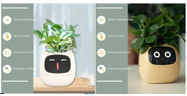 Maceta SmartGrow: expresiones y sensores de IA