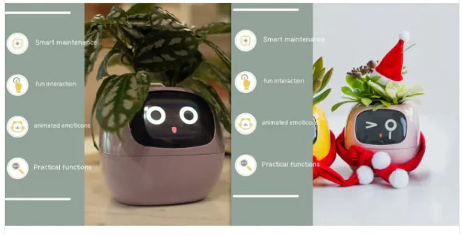 Maceta SmartGrow: expresiones y sensores de IA