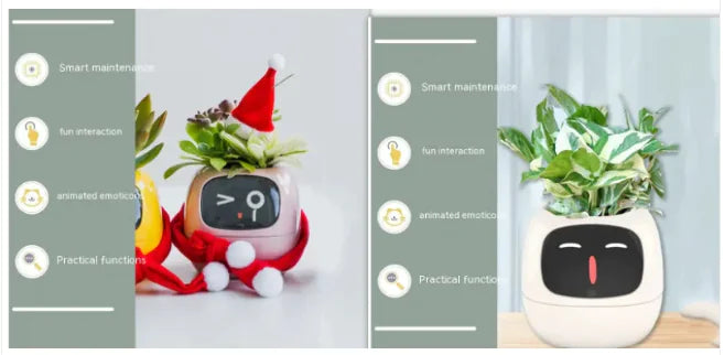 SmartGrow Planter – AI Expressions & Sensors