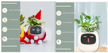 Maceta SmartGrow: expresiones y sensores de IA