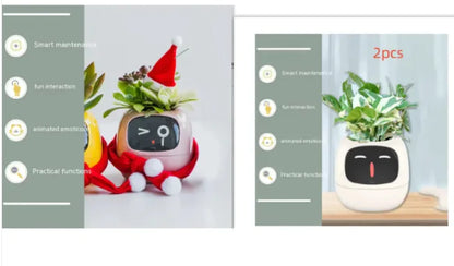 Maceta SmartGrow: expresiones y sensores de IA