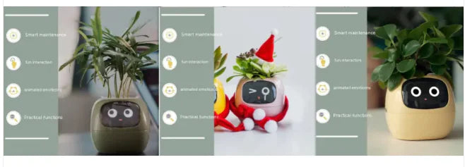 SmartGrow Planter – AI Expressions & Sensors