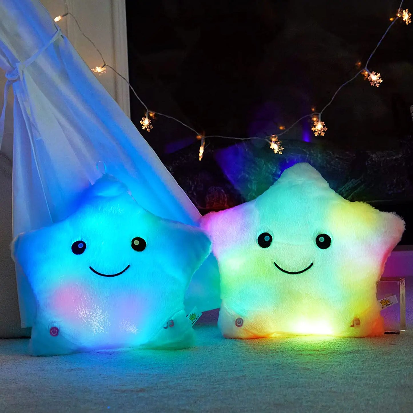 Dreamy Star Glow Pillow