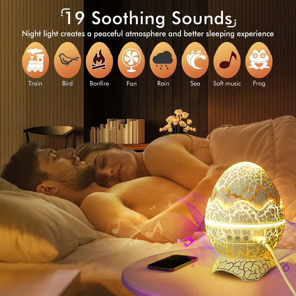 Eggshell Ambient Speaker