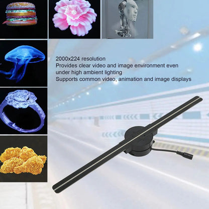 3D LED Hologram Fan