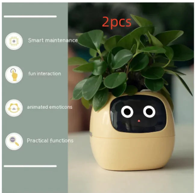 SmartGrow Planter – AI Expressions & Sensors