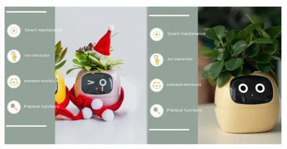 Maceta SmartGrow: expresiones y sensores de IA