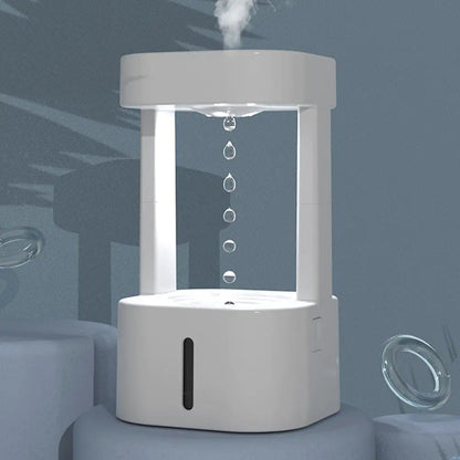 Humidificador antigravedad con forma de gota de agua