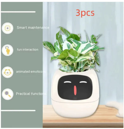 Maceta SmartGrow: expresiones y sensores de IA