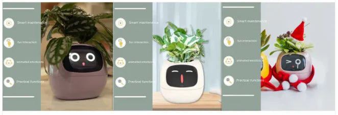 Maceta SmartGrow: expresiones y sensores de IA