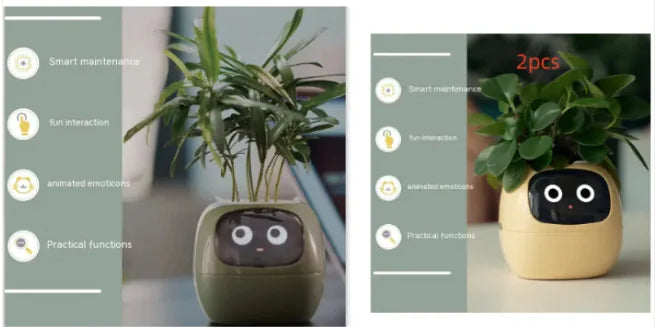 SmartGrow Planter – AI Expressions & Sensors