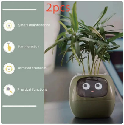 SmartGrow Planter – AI Expressions & Sensors