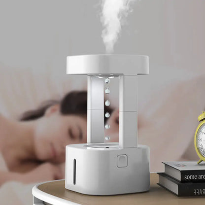 Humidificador antigravedad con forma de gota de agua