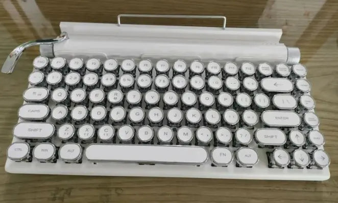 Teclado mecánico retro de modo dual