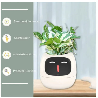 Maceta SmartGrow: expresiones y sensores de IA