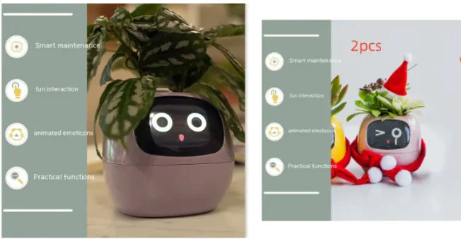 Maceta SmartGrow: expresiones y sensores de IA