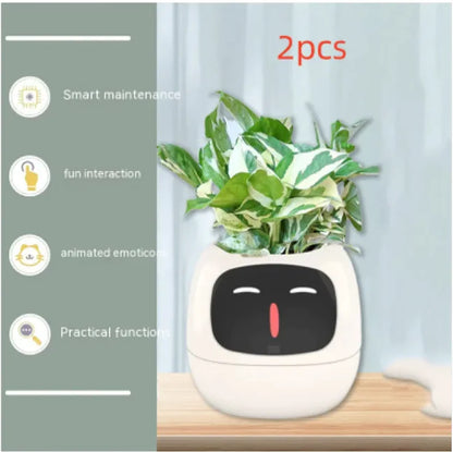 Maceta SmartGrow: expresiones y sensores de IA