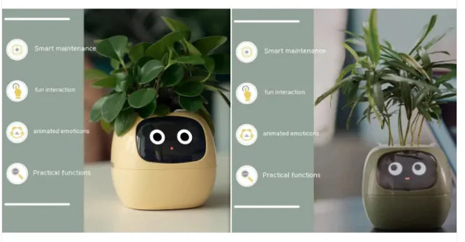 SmartGrow Planter – AI Expressions & Sensors