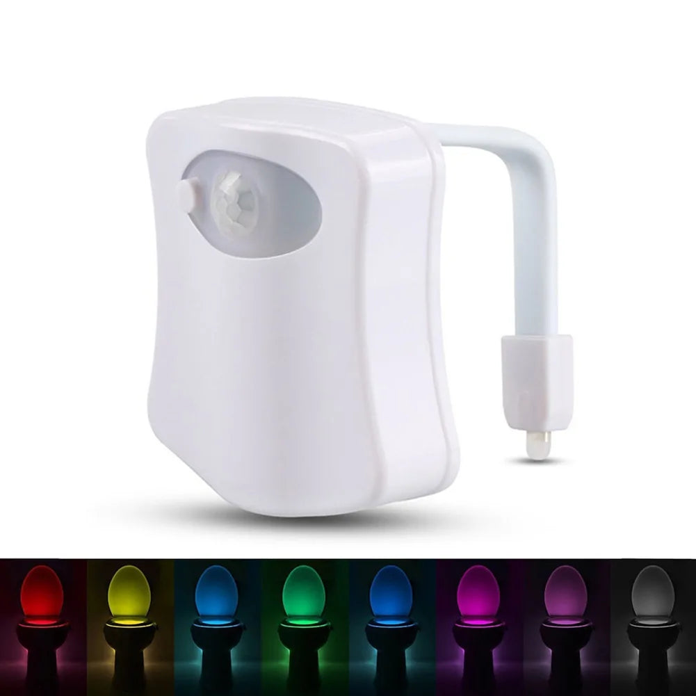 Nightglow Motion Toilet Light