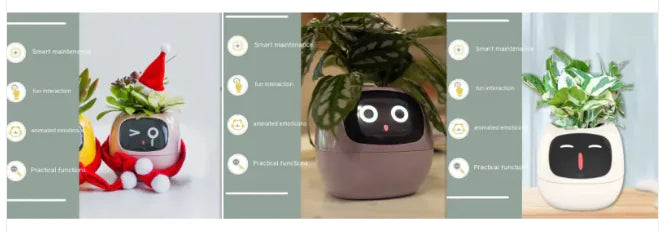 Maceta SmartGrow: expresiones y sensores de IA